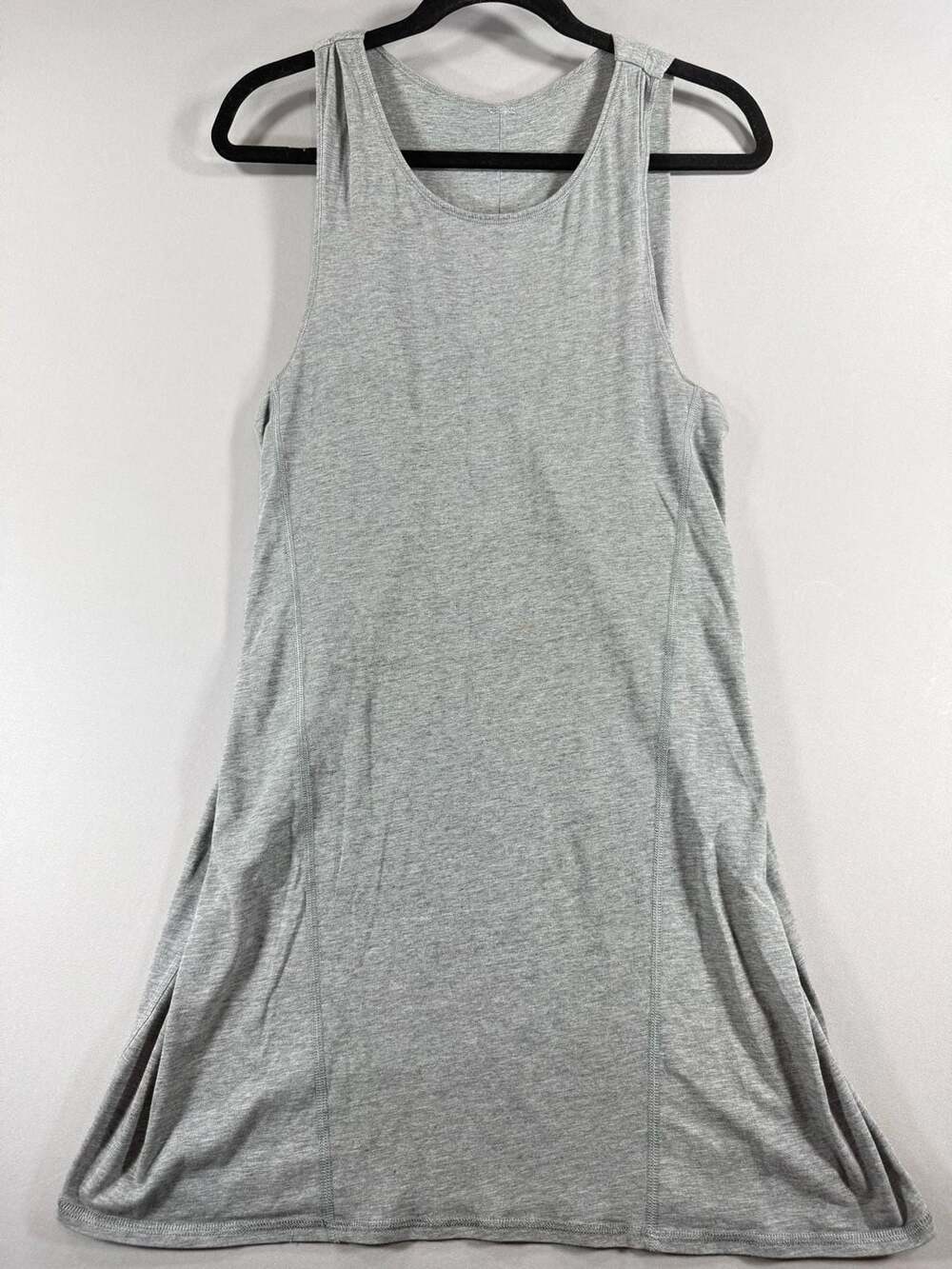 Lululemon Grey Athleisure Tank Top with Logo